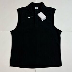 NEW Nike Therma-FIT Men’s Fleece Vest Black DA4965-010 size Small NWT